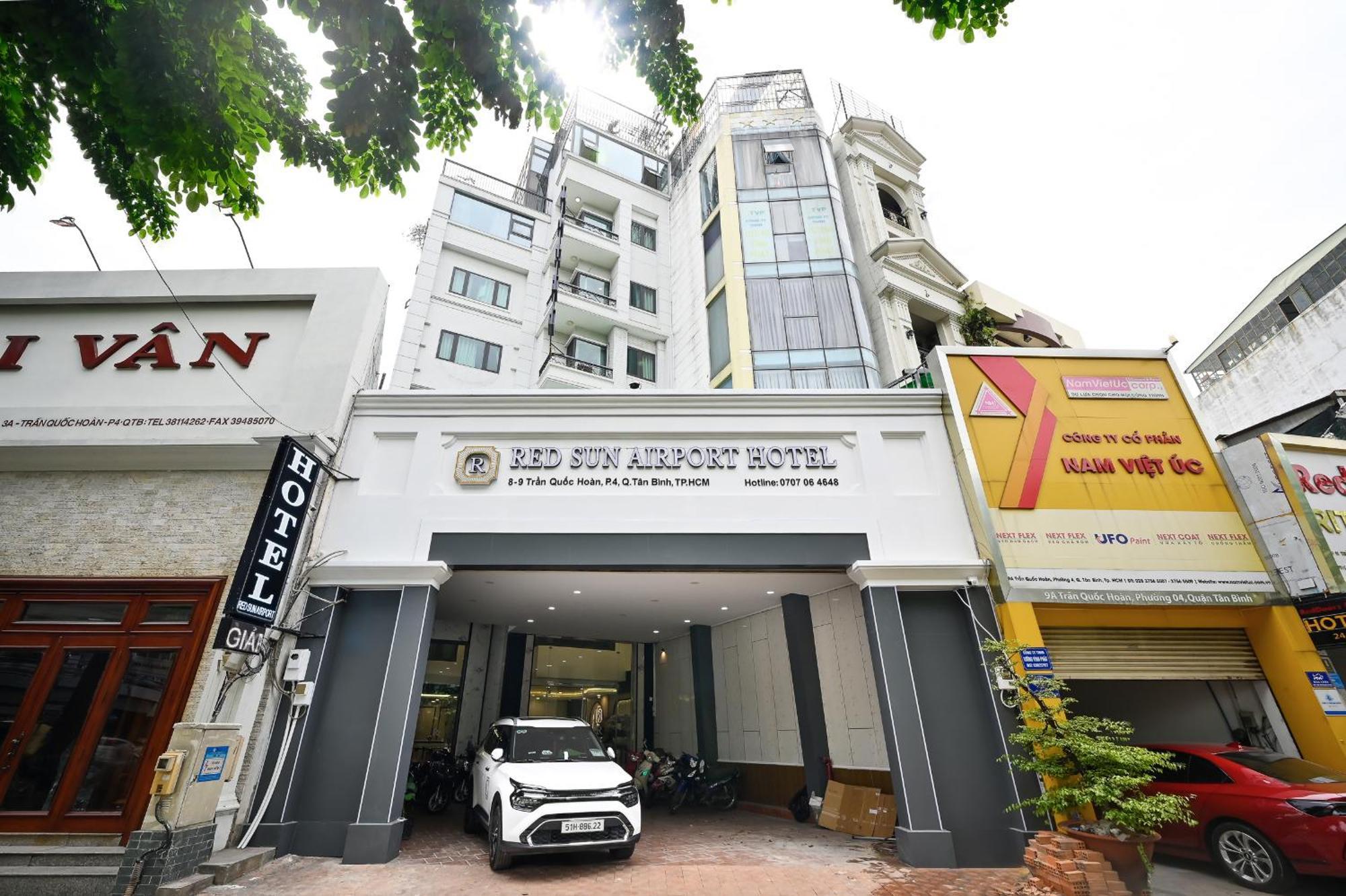 Red Sun Airport Saigon Hotel Ho-Chi-Minh-Stadt Exterior foto